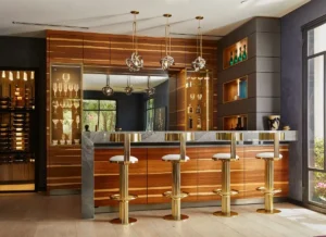 Unique features for bespoke bar designs