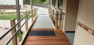 Improving outdoor safety with slip-resistant surfaces